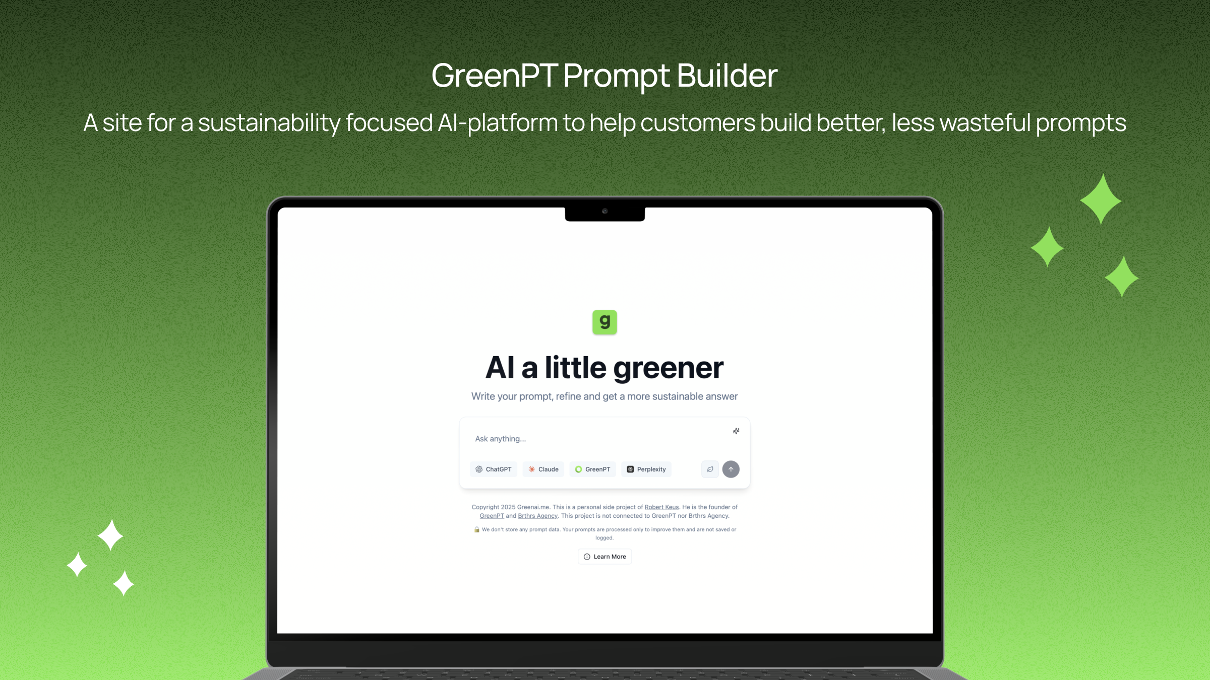 GreenPT Prompt builder